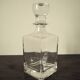 Carafe à whisky en verre lisse