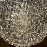 Glass ceiling lamp 1970