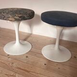 Paire de tabourets Eero Saarinen édition Knoll 1970