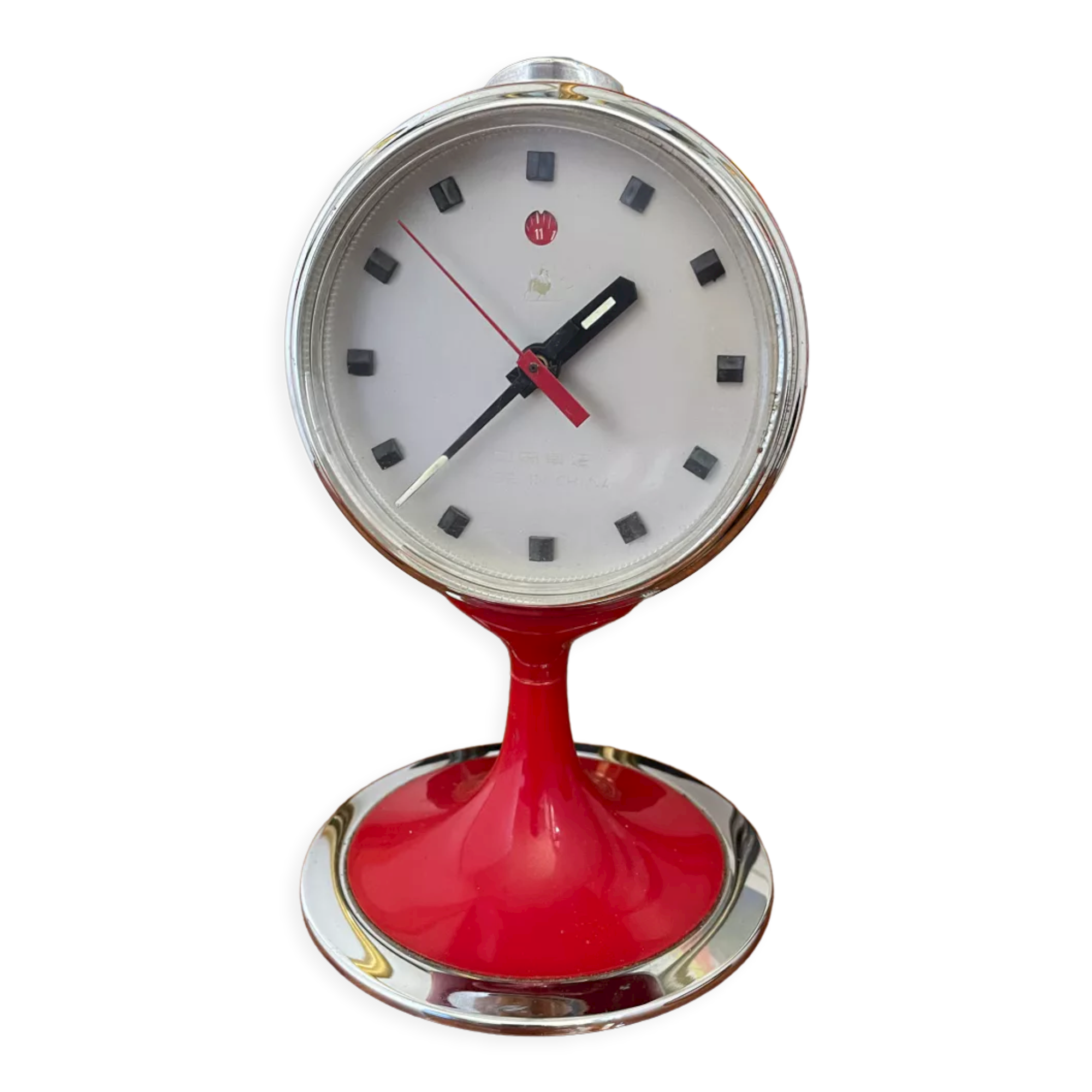 Alarm clock foot tulip 70' Space age
