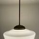 Furillo, white opal pendant lamp by Gispen