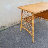 Louis Sognot rattan office 1960