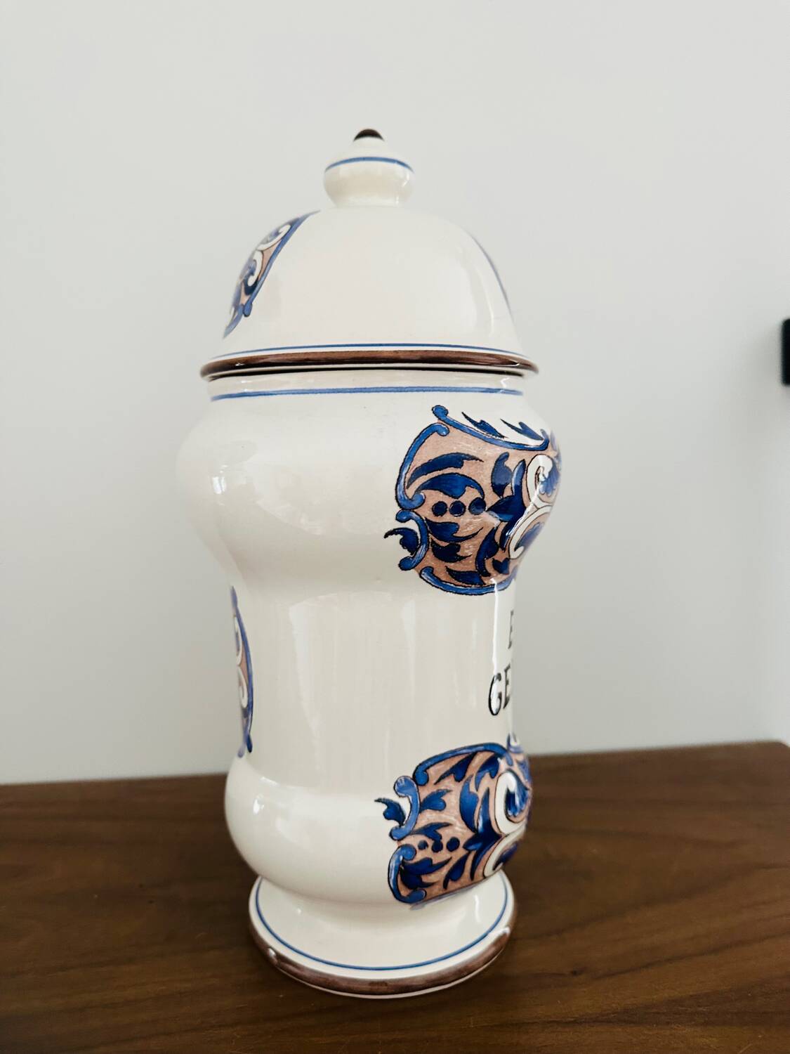 Saint Clement Apothecary Jar