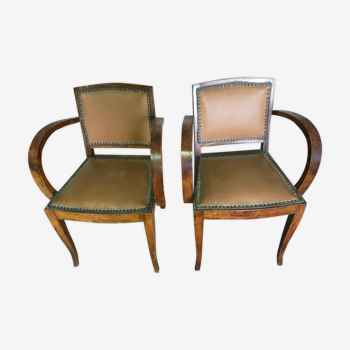 Art deco armchairs