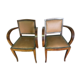 Art deco armchairs
