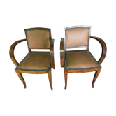 Art deco armchairs
