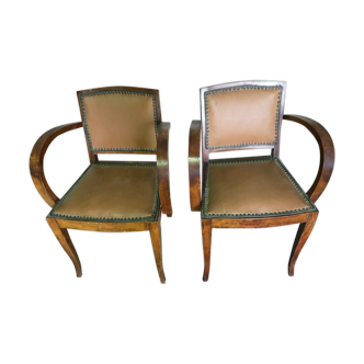 Art deco armchairs