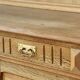 Vintage 1970 Danish Brutalist Light Oak Dining Cabinet, Henning Kjærnulf style