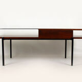 Glass top coffee table, 1970s