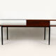 Table basse en verre, années 1970