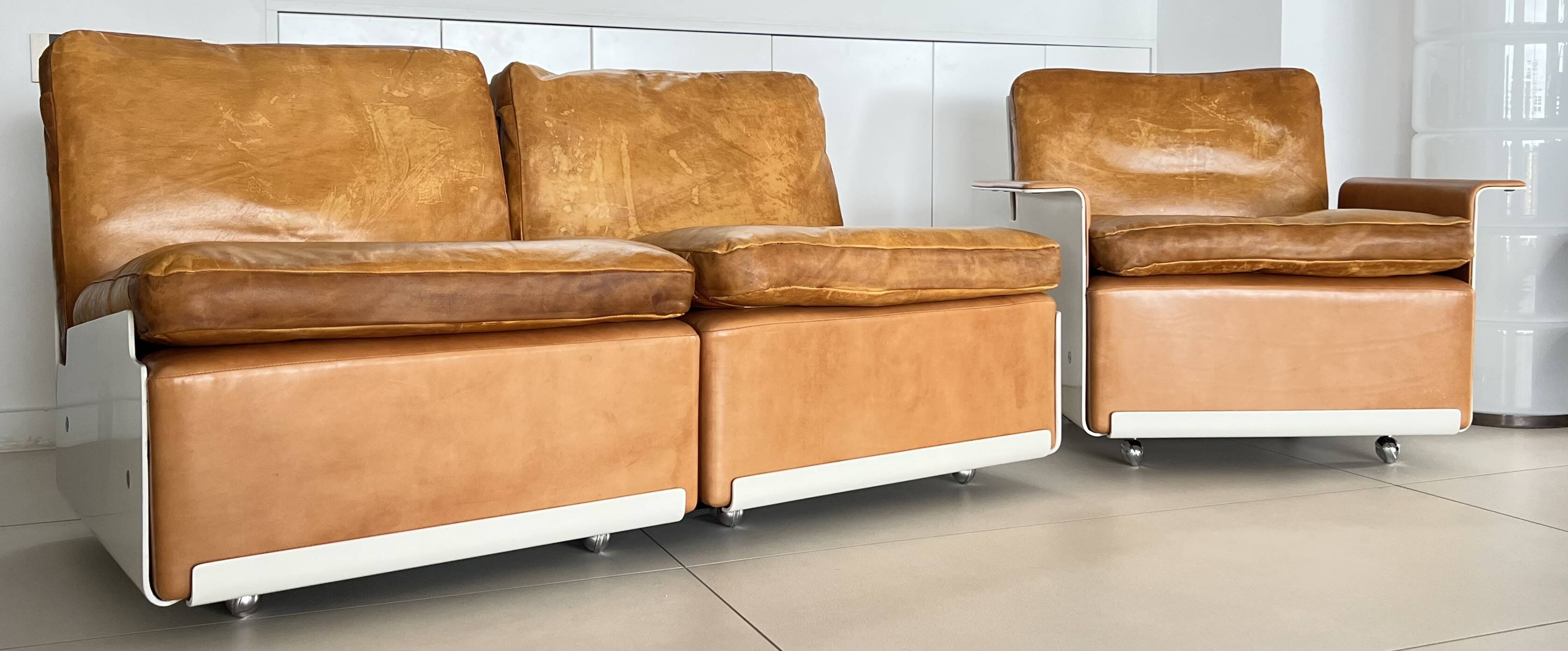 Sofa from the 620 series by Dieter Rams for Vitsoe, Germany, 1960s