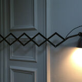 Applique scissors lamp Mazda1940/1950 accordion workshop