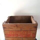 Wooden bottle locker box