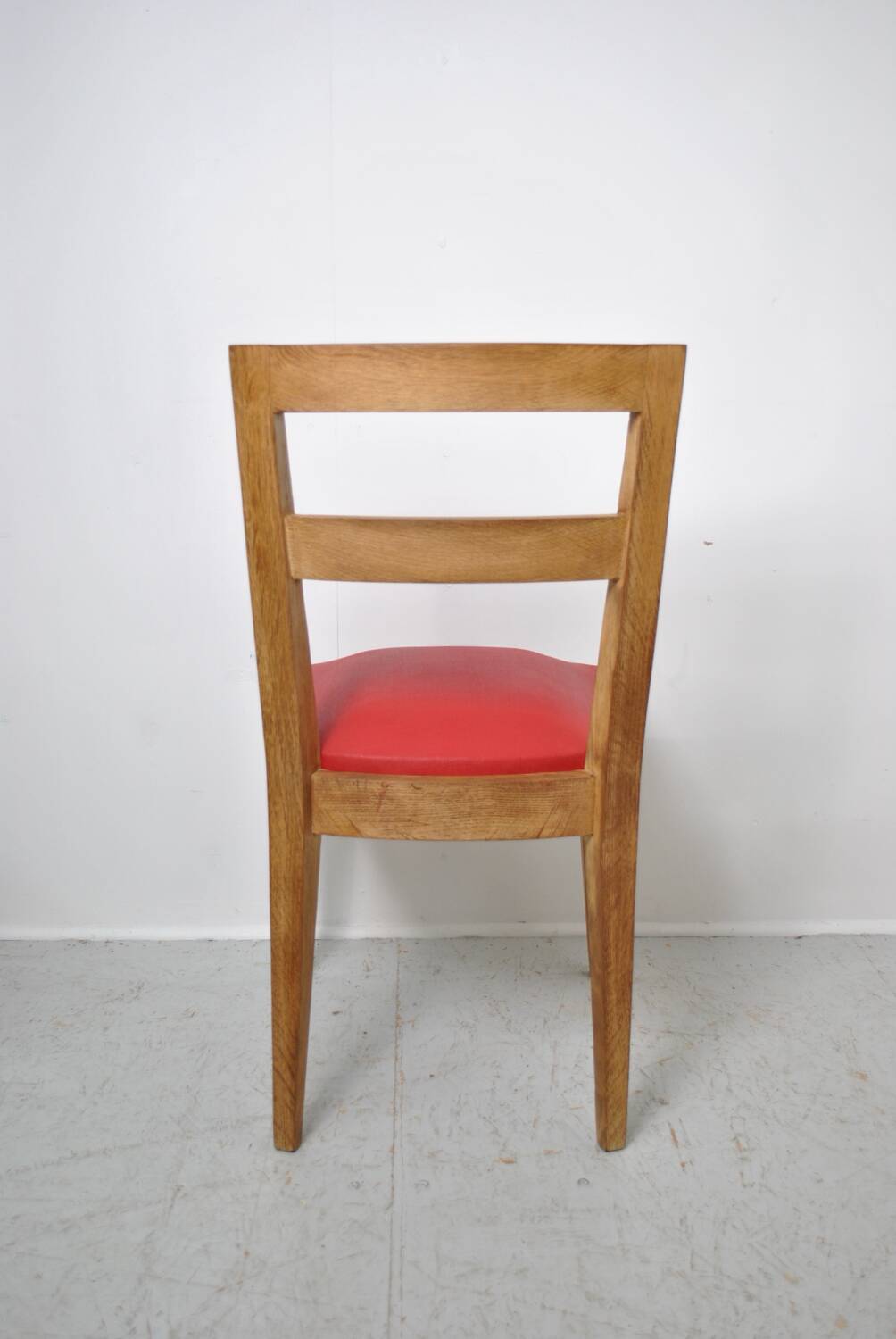 4 Solid oak chairs 1950