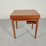 Scandinavian teak game table, 60s and 70s