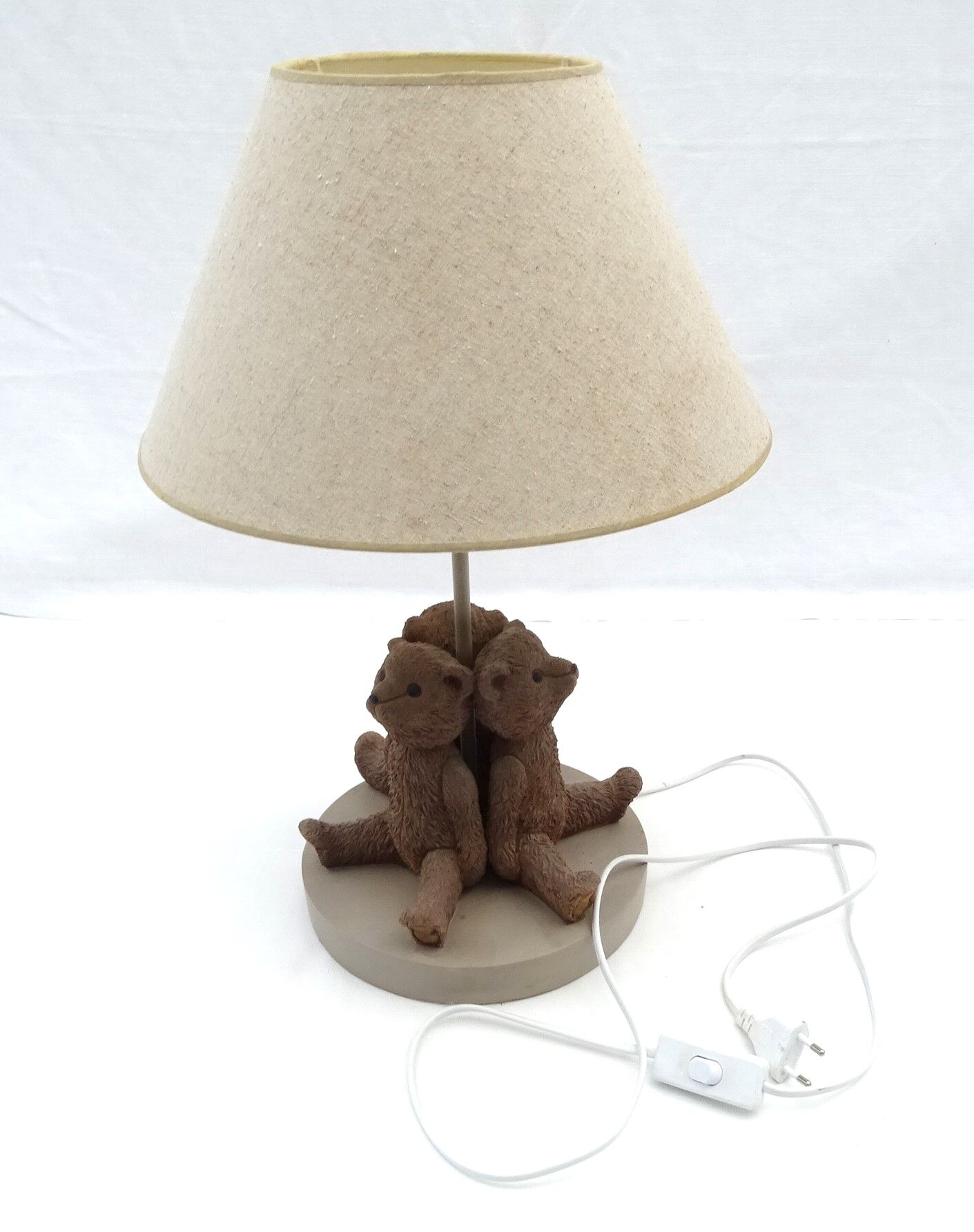 Table lamp 3 bears resin