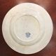 Set of 8 dinner plates blue Longwy