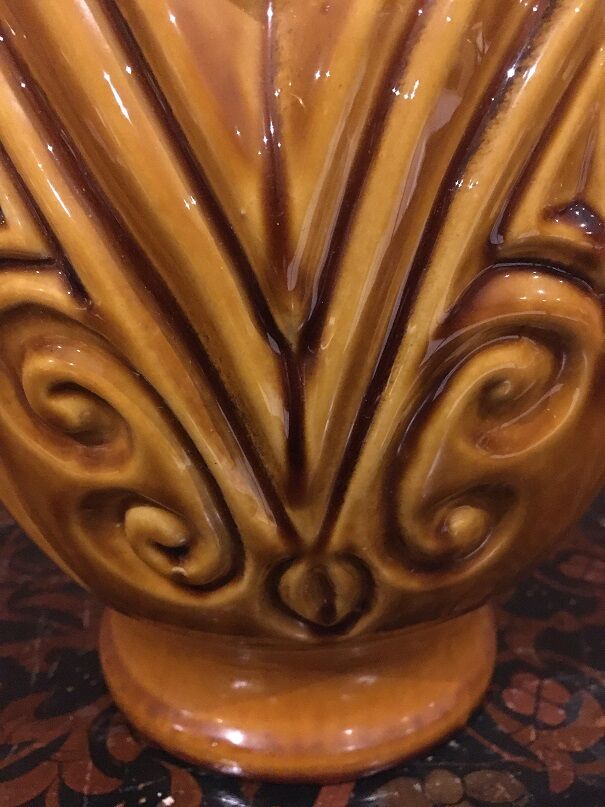large ceramic vase in the 70s