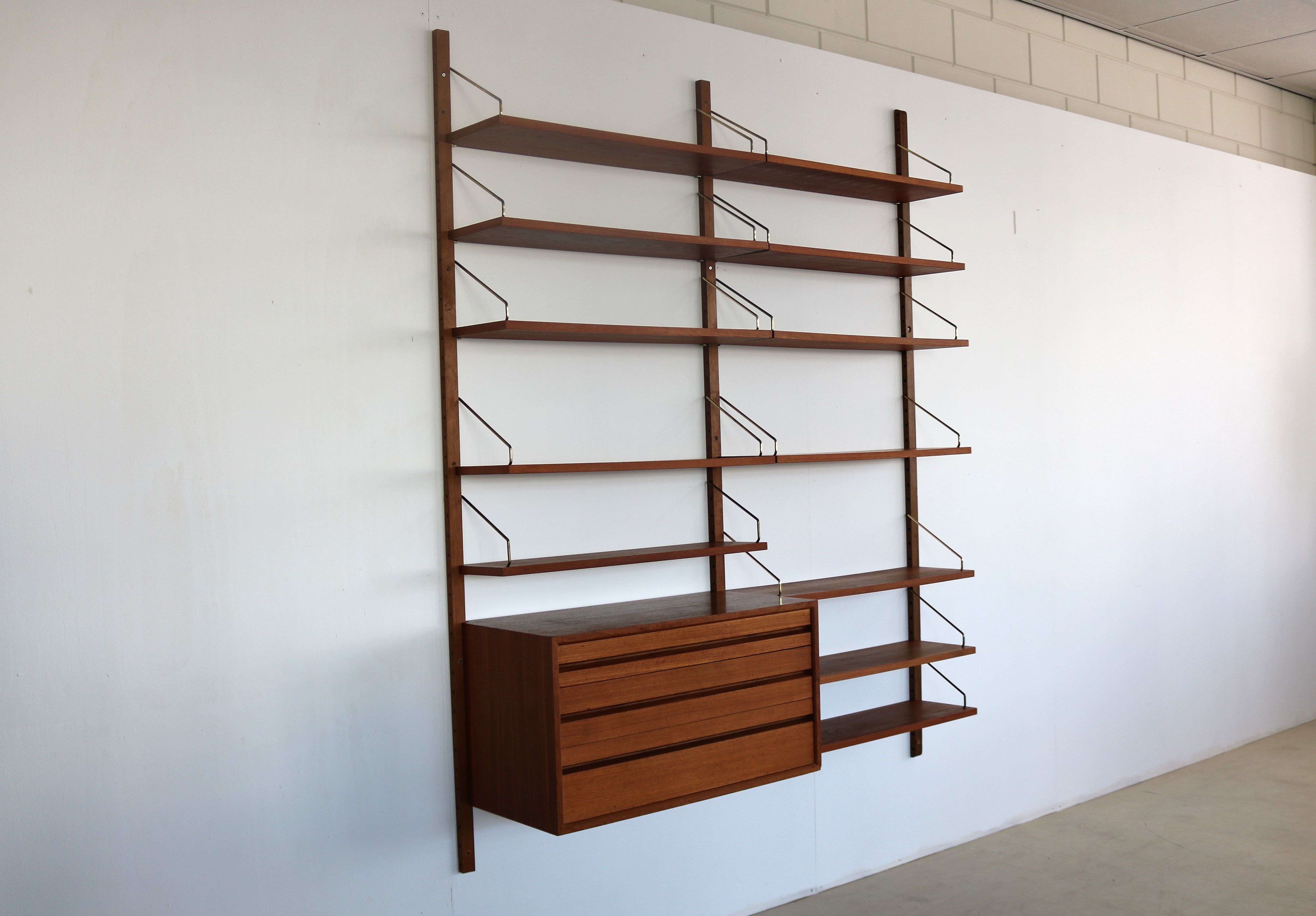 Wall unit by Poul Cadovius "Royal System"