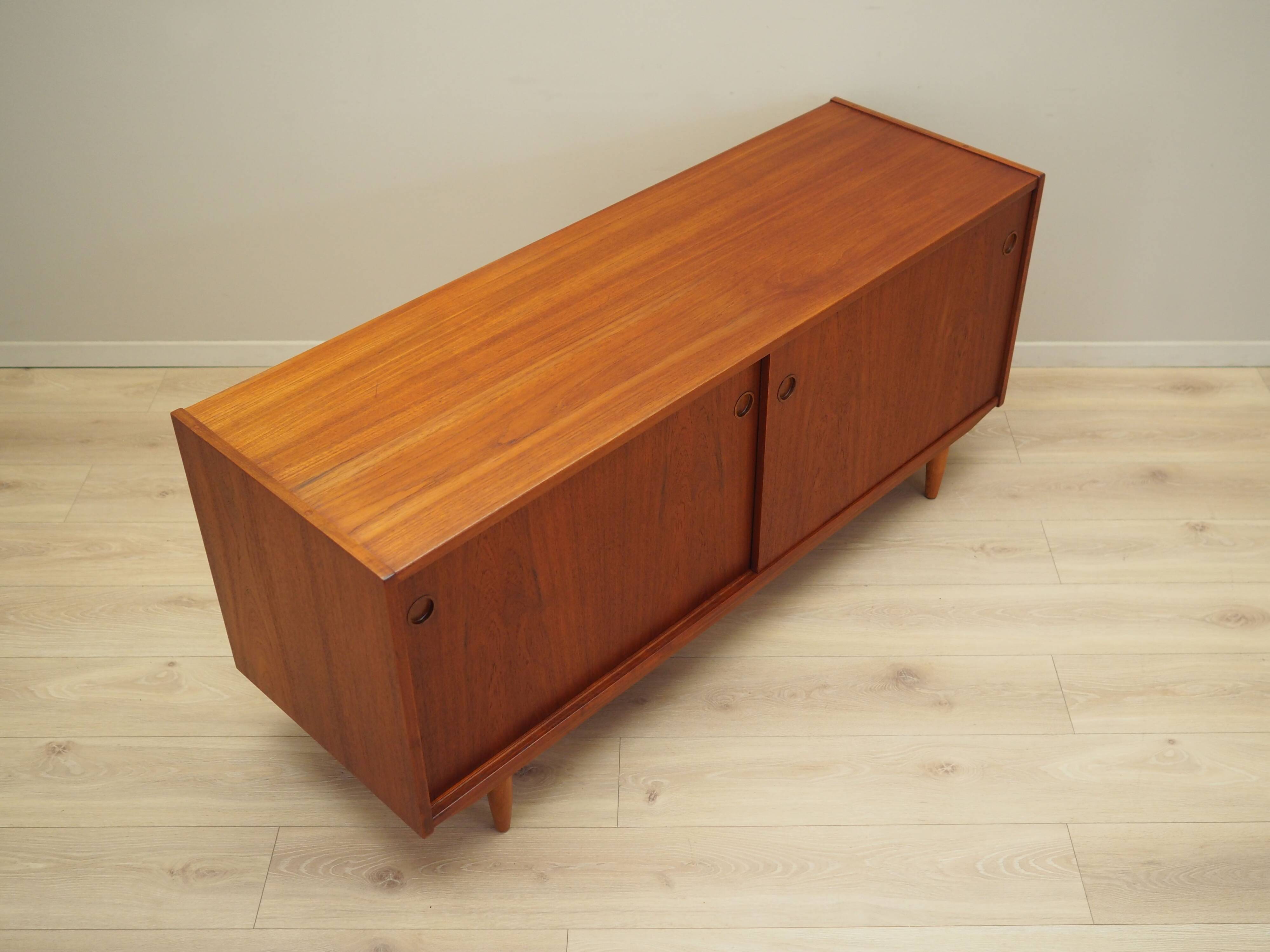 Teak cabinet, Danish design, 1970s, production: Denmark
