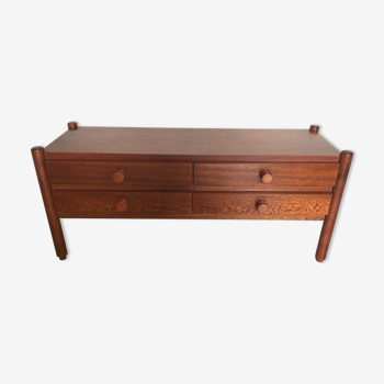 Vintage low console furniture