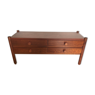 Vintage low console furniture