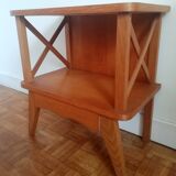Compass feet bedside table 1960