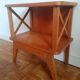 Compass feet bedside table 1960
