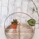 Silver metal aperitif serving dish