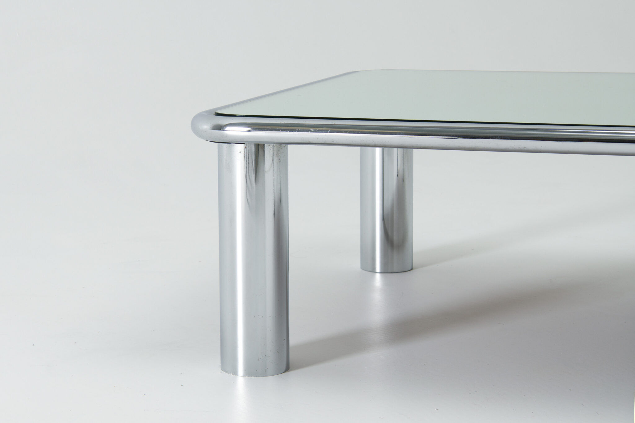 Sesann Mirrored Coffee Table - Gianfranco Frattini for Cassina