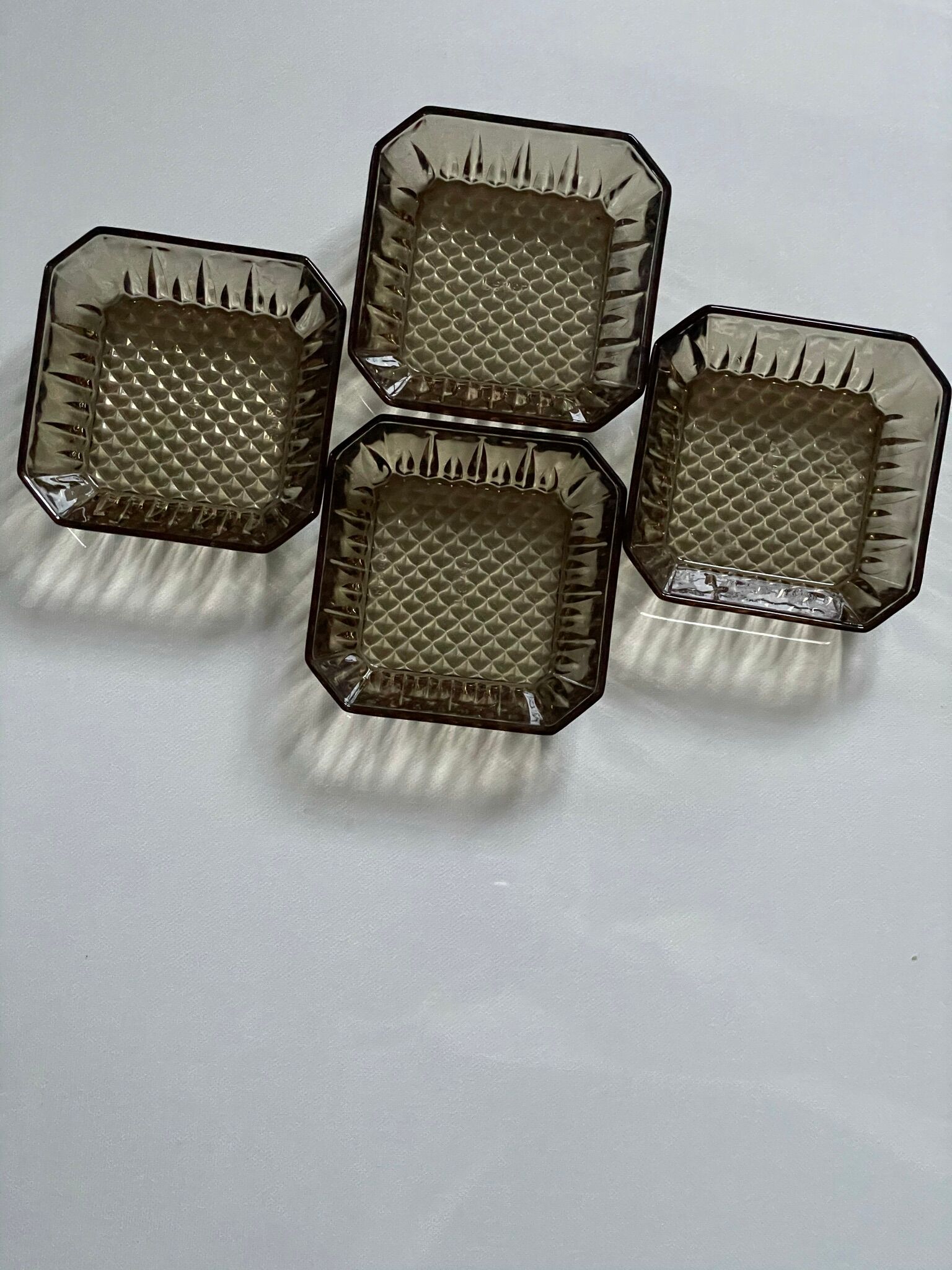 4 ramequins fumé Lever seventies
