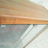 Vintage walnut showcase