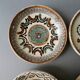 Set of 4 cups or Horezu pottery, signed