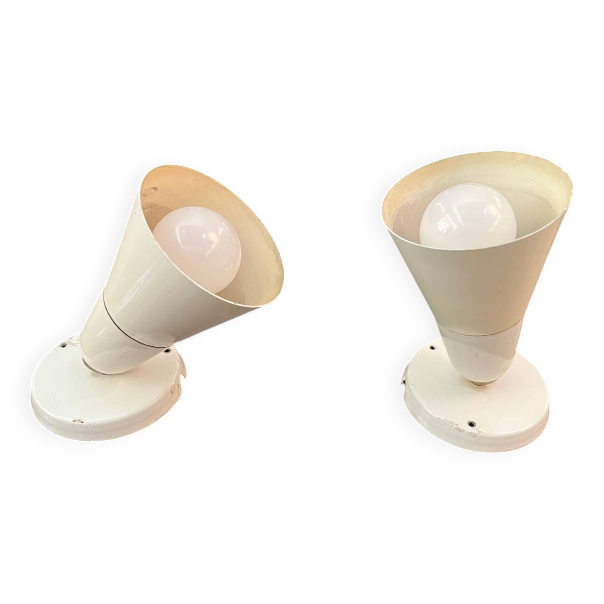 Pair of Danish wall lights from the 1960s