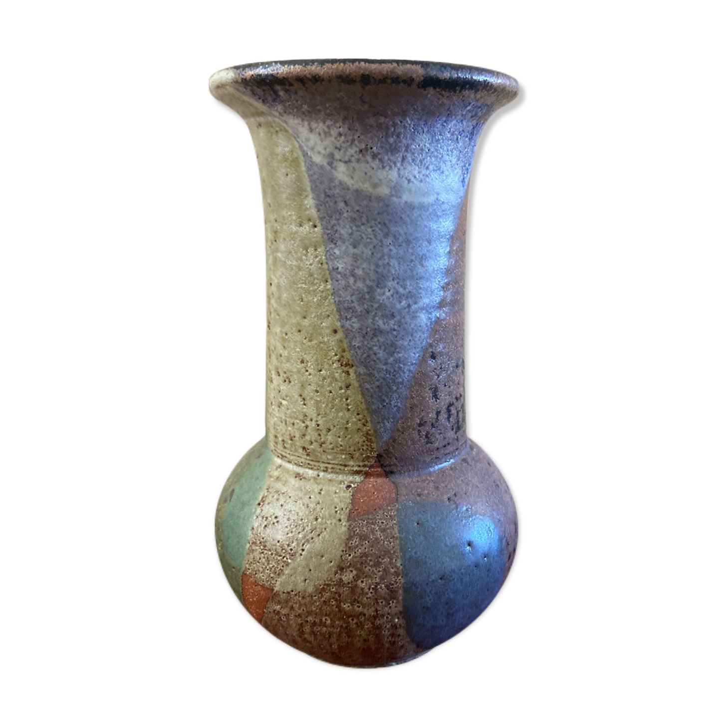 Vase en grès émaillé vintage
