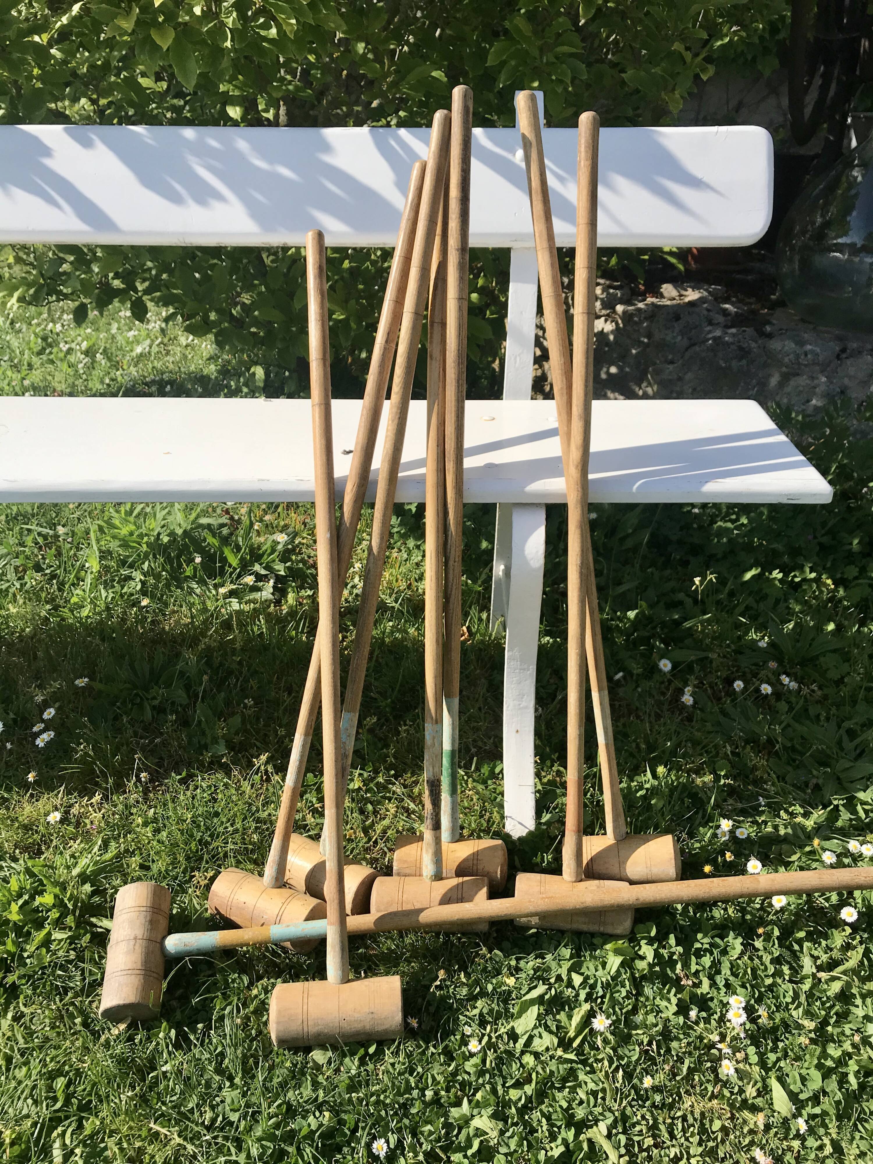 Vintage croquet game 50s-60s