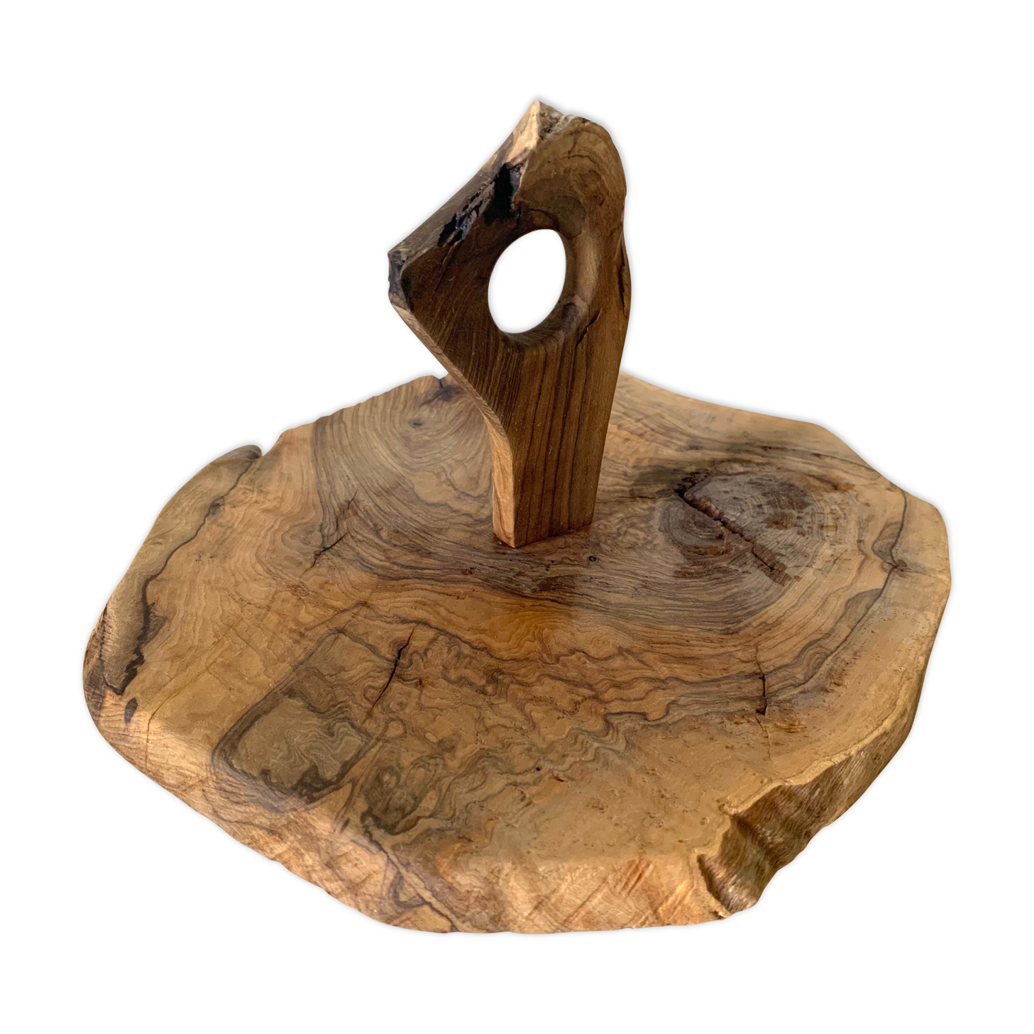 Wooden cheese platter