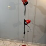 Vrieland vintage two-lamp floor lamp from the 1980s.