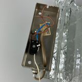 Wall lamp Wall Sconce Fischer Leuchten Germany Ice Glas Design