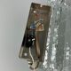 Wall lamp Wall Sconce Fischer Leuchten Germany Ice Glas Design