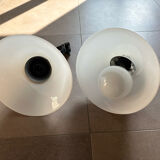 Pair of opaline suspensions