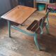 vintage school desk
