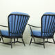 Lounge set with sofa daybed model ‘355’ and 2 windsor lounge chairs Lucian Ercolani for Ercol