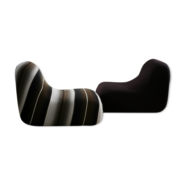 Paire de fauteuils modèle canapouf de Pierre Cardin, édition Racine, France circa 1975 — Beyit