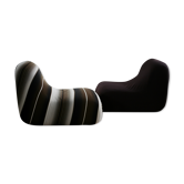Pair of armchairs model canapouf by Pierre Cardin, Racine edition, France circa 1975