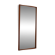 Late 1960s Scandinavian Teak Rectangular Wall Mirror