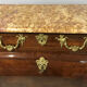 Curved secretary in Louis XV style