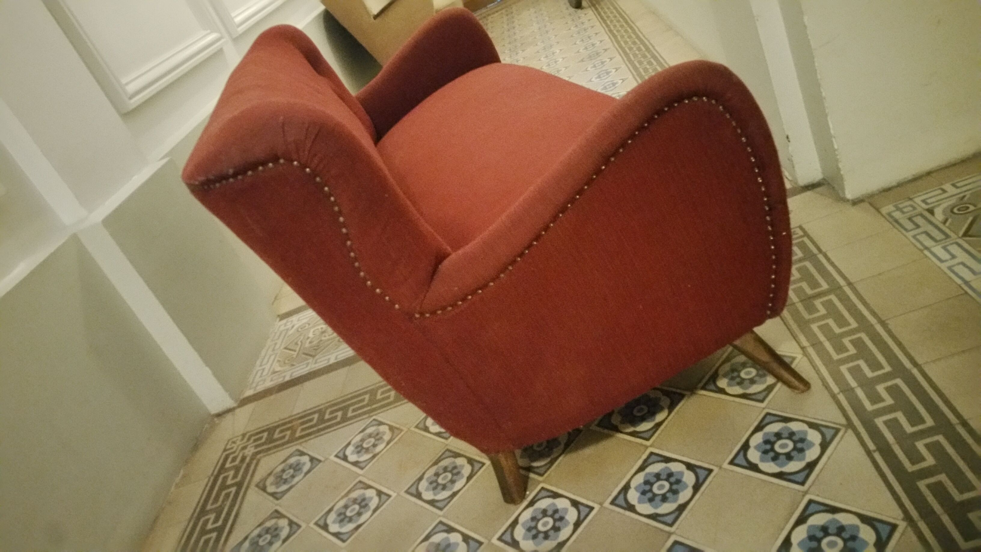 Danish sofa 3 places 50s 60s
