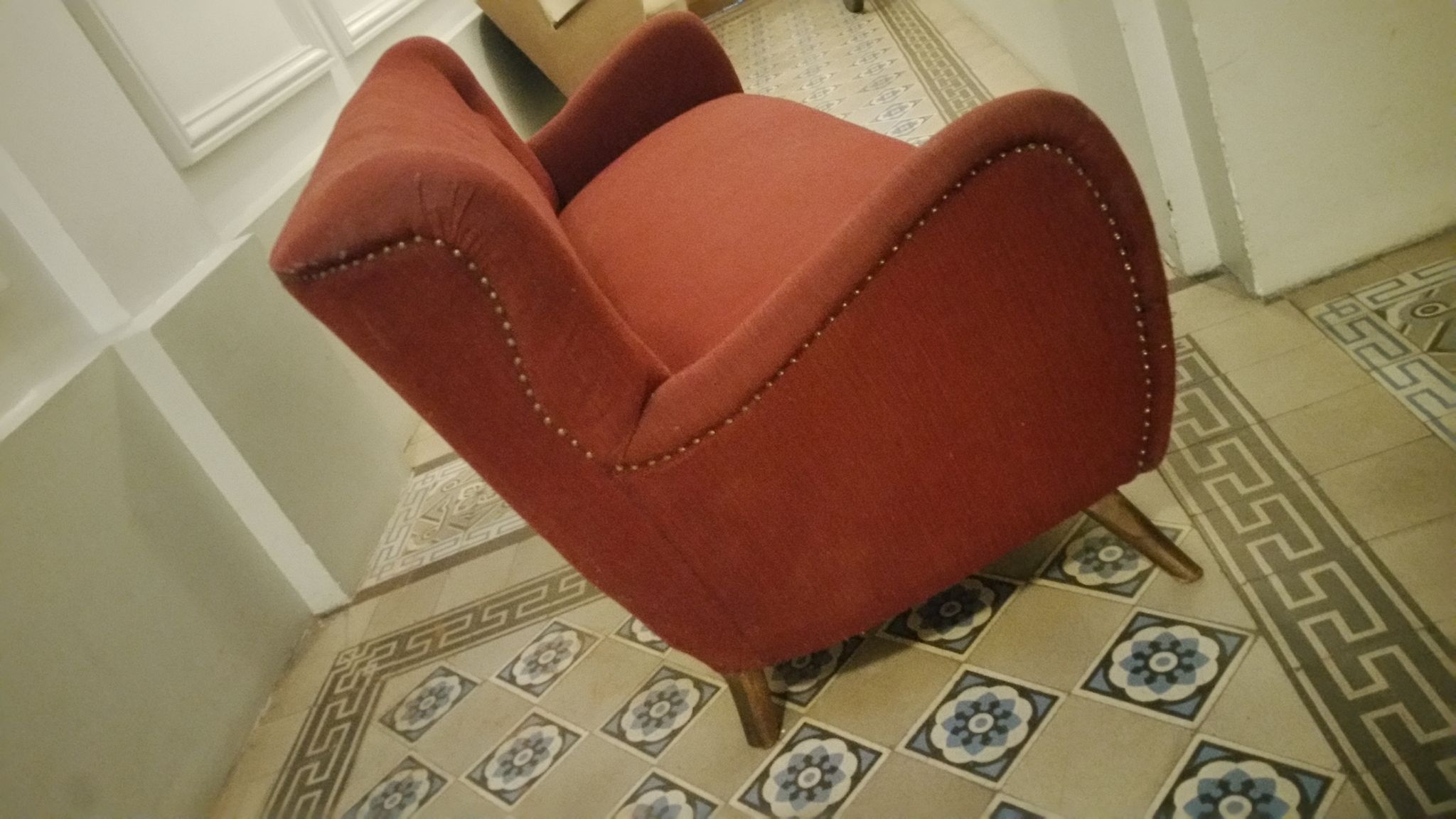 Danish sofa 3 places 50s 60s