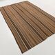 6x9 Soft Brown TURKISH VINTAGE KILIM RUG, Tribal Kilim Rug, 185x275 Cm